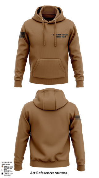 Hoodie, 1-2 striker brigade combat team, Army, Teamtime, Team time, sublimation, custom sports apparel, team uniforms, spirit wear, spiritwear, sports uniforms, custom shirts, team store, custom team store, fundraiser sports, apparel fundraiser