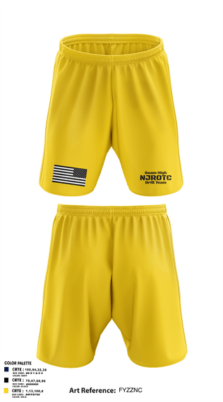 Athletic Shorts With Pockets, Guam High NJROTC Drill Team, , Teamtime, Team time, sublimation, custom sports apparel, team uniforms, spirit wear, spiritwear, sports uniforms, custom shirts, team store, custom team store, fundraiser sports, apparel fundraiser
