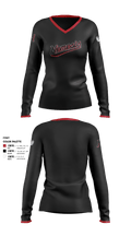 76770799 76770798 Women's Long Sleeve V-neck Shirt - 3