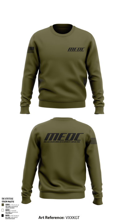 MEDC 18675105 Crew Neck Sweatshirt - 105