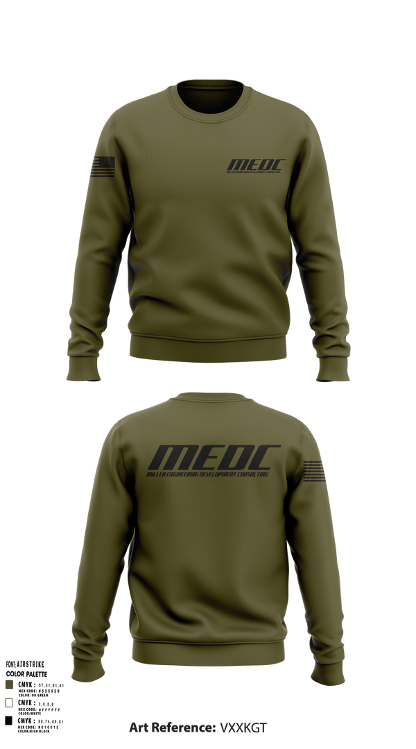 Crew Neck Sweatshirt, MEDC, , Teamtime, Team time, sublimation, custom sports apparel, team uniforms, spirit wear, spiritwear, sports uniforms, custom shirts, team store, custom team store, fundraiser sports, apparel fundraiser