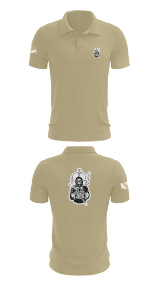 Short Sleeve Performance Polo, Outlaw Mortar Section, , Teamtime, Team time, sublimation, custom sports apparel, team uniforms, spirit wear, spiritwear, sports uniforms, custom shirts, team store, custom team store, fundraiser sports, apparel fundraiser