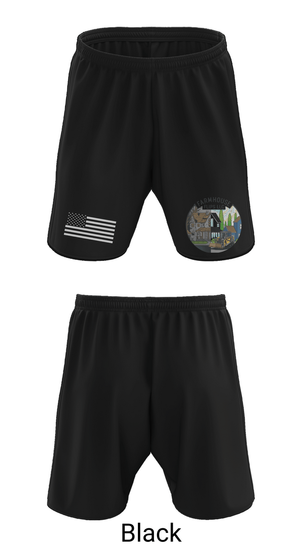 Athletic Shorts With Pockets, Farmhouse flips, , Teamtime, Team time, sublimation, custom sports apparel, team uniforms, spirit wear, spiritwear, sports uniforms, custom shirts, team store, custom team store, fundraiser sports, apparel fundraiser
