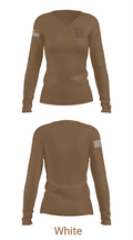 Big bacon 78222770 Women's Long Sleeve V-neck Shirt - 16