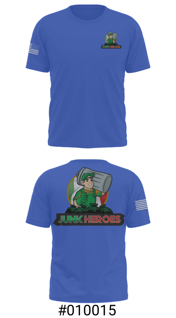Short Sleeve Performance Shirt, Junk Heroes, , Teamtime, Team time, sublimation, custom sports apparel, team uniforms, spirit wear, spiritwear, sports uniforms, custom shirts, team store, custom team store, fundraiser sports, apparel fundraiser