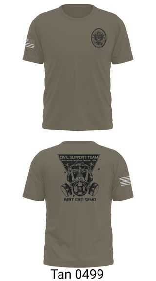 Short Sleeve Performance Shirt, 61st CST, Army, Teamtime, Team time, sublimation, custom sports apparel, team uniforms, spirit wear, spiritwear, sports uniforms, custom shirts, team store, custom team store, fundraiser sports, apparel fundraiser