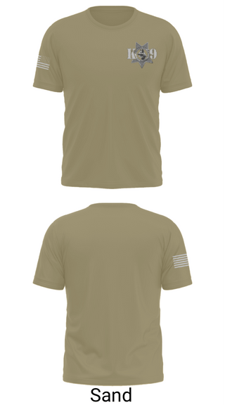 Short Sleeve Performance Shirt, Fresno Police Department K9 Unit, Police, Teamtime, Team time, sublimation, custom sports apparel, team uniforms, spirit wear, spiritwear, sports uniforms, custom shirts, team store, custom team store, fundraiser sports, apparel fundraiser