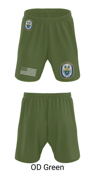 Athletic Shorts With Pockets, USS RUSHMORE, Navy, Teamtime, Team time, sublimation, custom sports apparel, team uniforms, spirit wear, spiritwear, sports uniforms, custom shirts, team store, custom team store, fundraiser sports, apparel fundraiser