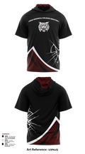 Logan-Rogersville Wildcats 82535935 Short Sleeve Performance Shirt with hood - 136