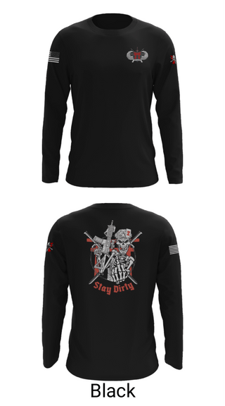 Long Sleeve Performance Shirt, Dirty Deuce, , Teamtime, Team time, sublimation, custom sports apparel, team uniforms, spirit wear, spiritwear, sports uniforms, custom shirts, team store, custom team store, fundraiser sports, apparel fundraiser