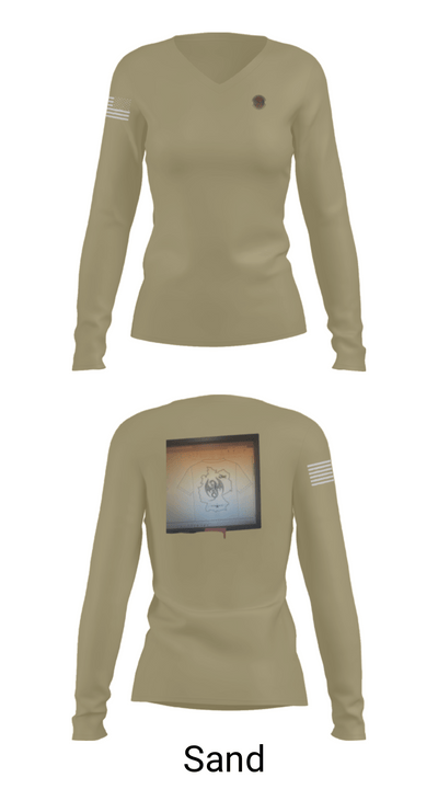 86 MXO 44204429 Women's Long Sleeve V-neck Shirt - 97