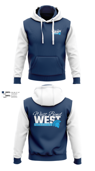 Hoodie, West Bend West Gymnastics, Spirit Store, Teamtime, Team time, sublimation, custom sports apparel, team uniforms, spirit wear, spiritwear, sports uniforms, custom shirts, team store, custom team store, fundraiser sports, apparel fundraiser