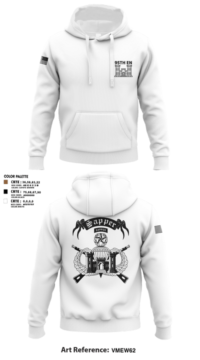 95TH EN 87153662 Hoodie - 2