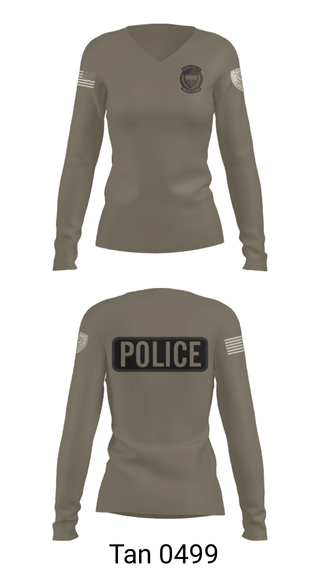 Women's Long Sleeve Vneck Shirt, 27 SOSFS, Air Force, Teamtime, Team time, sublimation, custom sports apparel, team uniforms, spirit wear, spiritwear, sports uniforms, custom shirts, team store, custom team store, fundraiser sports, apparel fundraiser