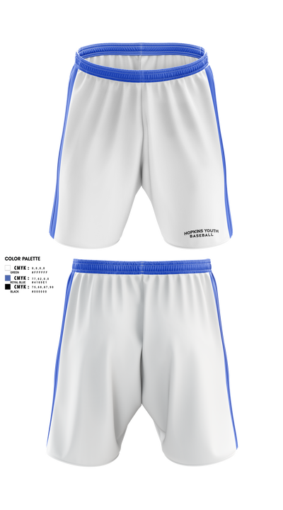 Hopkins Youth Baseball Association 63063928 Athletic Shorts With Pockets - 1 (1)