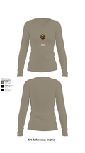 P.S.O 68871160 Women's Long Sleeve V-neck Shirt - 59