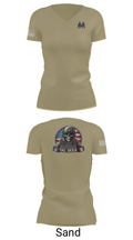 Marina Police Department 65171841 Women's Short Sleeve V-neck Shirt - 84