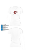 Clinton High School Soccer 53608379 Women's Short Sleeve V-neck Shirt - 18