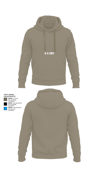 Hoodie, K-9 Unit, Police, Teamtime, Team time, sublimation, custom sports apparel, team uniforms, spirit wear, spiritwear, sports uniforms, custom shirts, team store, custom team store, fundraiser sports, apparel fundraiser