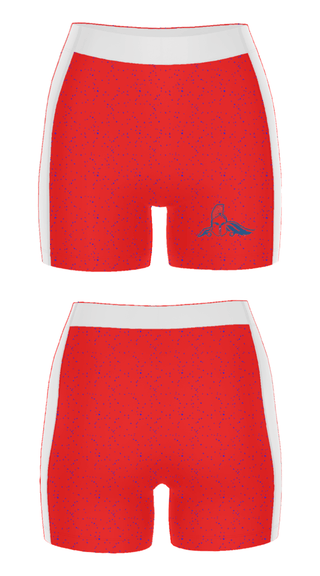 Women's Compression Shorts, Swallows Charter Academy Golf, Golf, Teamtime, Team time, sublimation, custom sports apparel, team uniforms, spirit wear, spiritwear, sports uniforms, custom shirts, team store, custom team store, fundraiser sports, apparel fundraiser