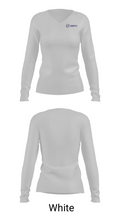 Bloomingdale And Butler Youth Club 93098328 Women's Long Sleeve V-neck Shirt - 16