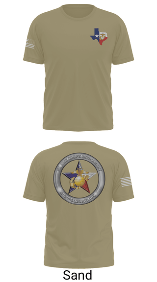 Old School Cotton Feel Shirt, Goodfellow AFB MCD, Marines, Teamtime, Team time, sublimation, custom sports apparel, team uniforms, spirit wear, spiritwear, sports uniforms, custom shirts, team store, custom team store, fundraiser sports, apparel fundraiser