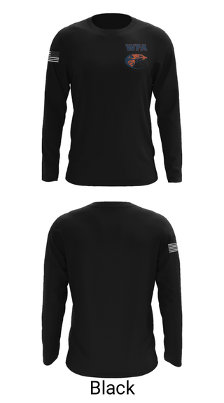 Long Sleeve Performance Shirt, Wilson Preparatory Academy (High School) Volleyball, Women's Volleyball, Teamtime, Team time, sublimation, custom sports apparel, team uniforms, spirit wear, spiritwear, sports uniforms, custom shirts, team store, custom team store, fundraiser sports, apparel fundraiser