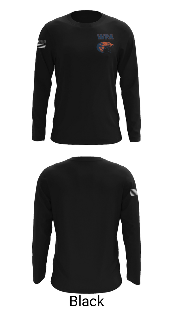 Long Sleeve Performance Shirt, Wilson Preparatory Academy (High School) Volleyball, Women's Volleyball, Teamtime, Team time, sublimation, custom sports apparel, team uniforms, spirit wear, spiritwear, sports uniforms, custom shirts, team store, custom team store, fundraiser sports, apparel fundraiser