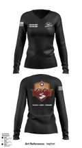 Fort Bliss DENTAC 45605501 Women's Long Sleeve V-neck Shirt - 115