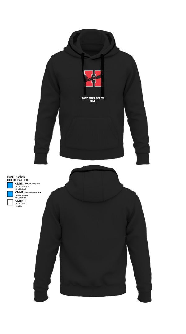Hoodie, Hope High School Golf, Golf, Teamtime, Team time, sublimation, custom sports apparel, team uniforms, spirit wear, spiritwear, sports uniforms, custom shirts, team store, custom team store, fundraiser sports, apparel fundraiser