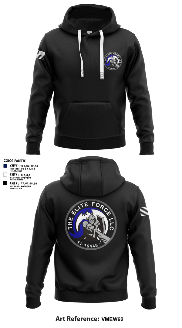 Hoodie, The Elite Force Llc, Police, Teamtime, Team time, sublimation, custom sports apparel, team uniforms, spirit wear, spiritwear, sports uniforms, custom shirts, team store, custom team store, fundraiser sports, apparel fundraiser