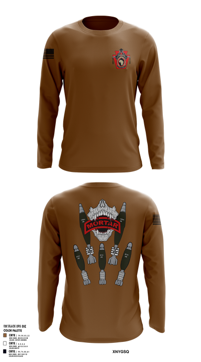 Mortar 1-111 Long Sleeve Performance Shirt 3