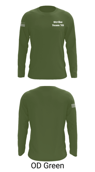 Long Sleeve Performance Shirt, Strike Team 70, , Teamtime, Team time, sublimation, custom sports apparel, team uniforms, spirit wear, spiritwear, sports uniforms, custom shirts, team store, custom team store, fundraiser sports, apparel fundraiser