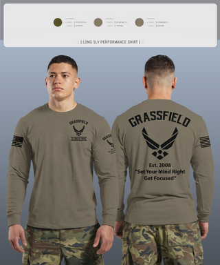 Long Sleeve Performance Shirt, C/SMSgt Pope, Air Force, Teamtime, Team time, sublimation, custom sports apparel, team uniforms, spirit wear, spiritwear, sports uniforms, custom shirts, team store, custom team store, fundraiser sports, apparel fundraiser