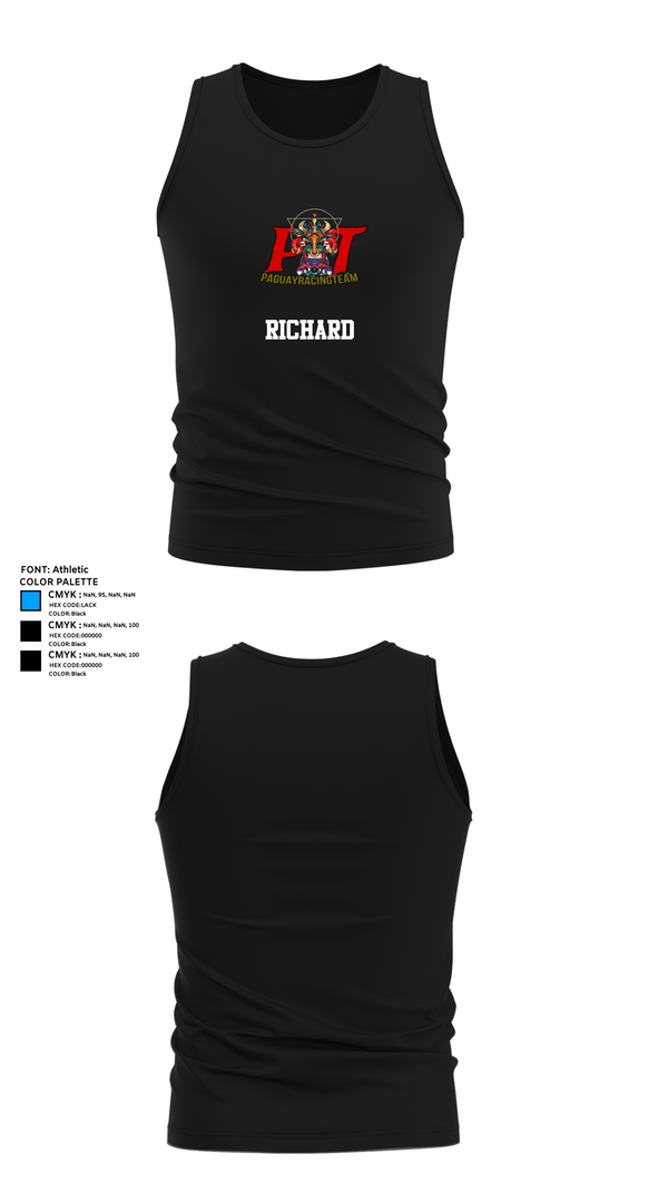 Tank Top, Richard, Cross Country, Teamtime, Team time, sublimation, custom sports apparel, team uniforms, spirit wear, spiritwear, sports uniforms, custom shirts, team store, custom team store, fundraiser sports, apparel fundraiser