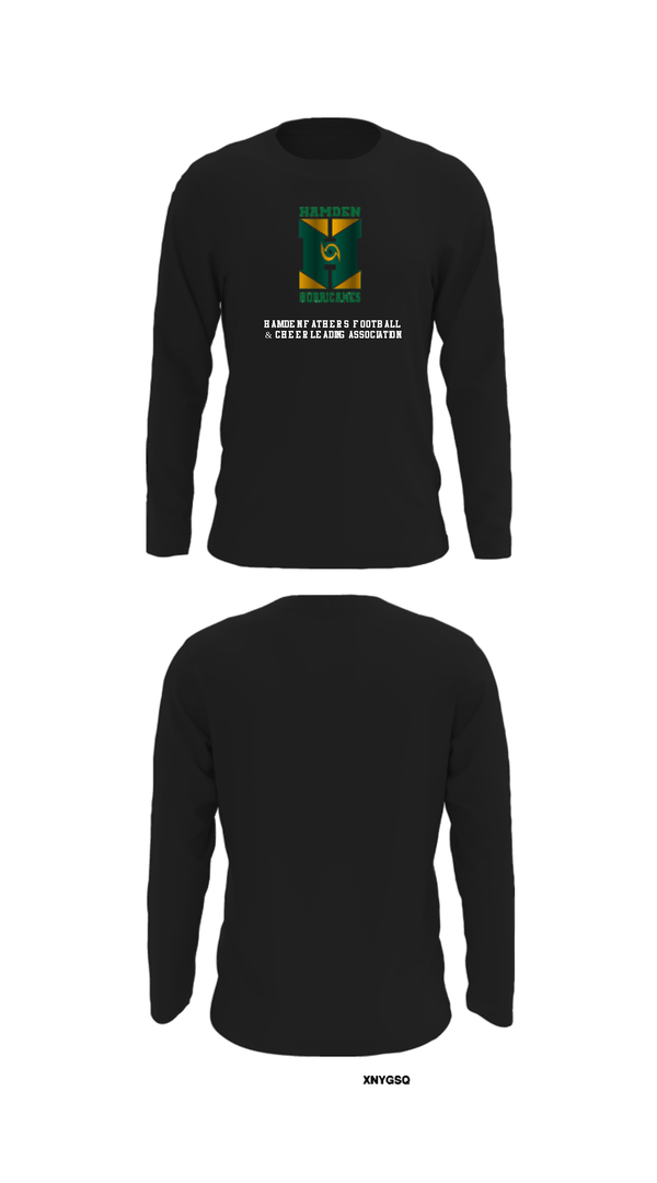 Long Sleeve Performance Shirt, Hamden Fathers Football & Cheerleading Association, Football, Teamtime, Team time, sublimation, custom sports apparel, team uniforms, spirit wear, spiritwear, sports uniforms, custom shirts, team store, custom team store, fundraiser sports, apparel fundraiser