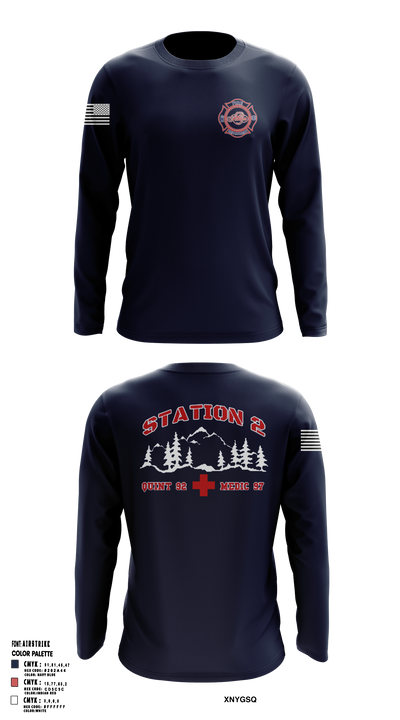 Station 2 10028209 Long Sleeve Performance Shirt 1