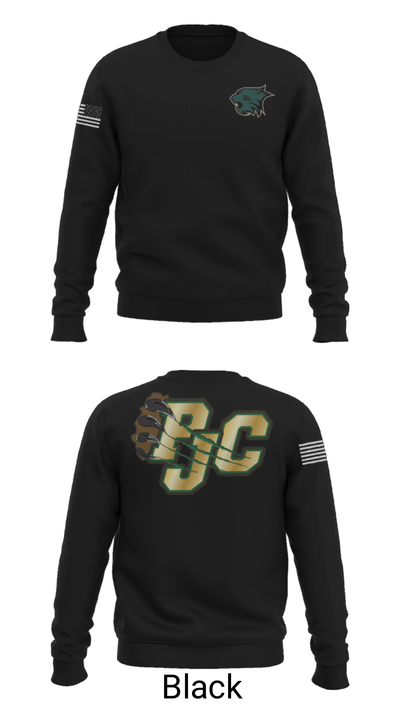 Plainfield Junior Cats Football/Cheer 32952024 Crew Neck Sweatshirt - 12