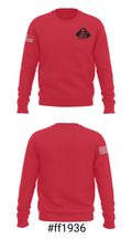 Wellesley High School Girls Tennis 70058026 Crew Neck Sweatshirt - 18