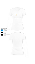 Laurel Contracting 51713109 Women's Short Sleeve V-neck Shirt - 18