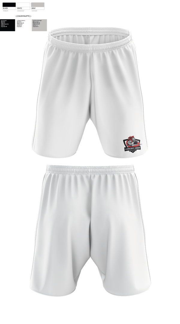 Athletic Shorts With Pockets, Lawrence Road Middle School, , Teamtime, Team time, sublimation, custom sports apparel, team uniforms, spirit wear, spiritwear, sports uniforms, custom shirts, team store, custom team store, fundraiser sports, apparel fundraiser