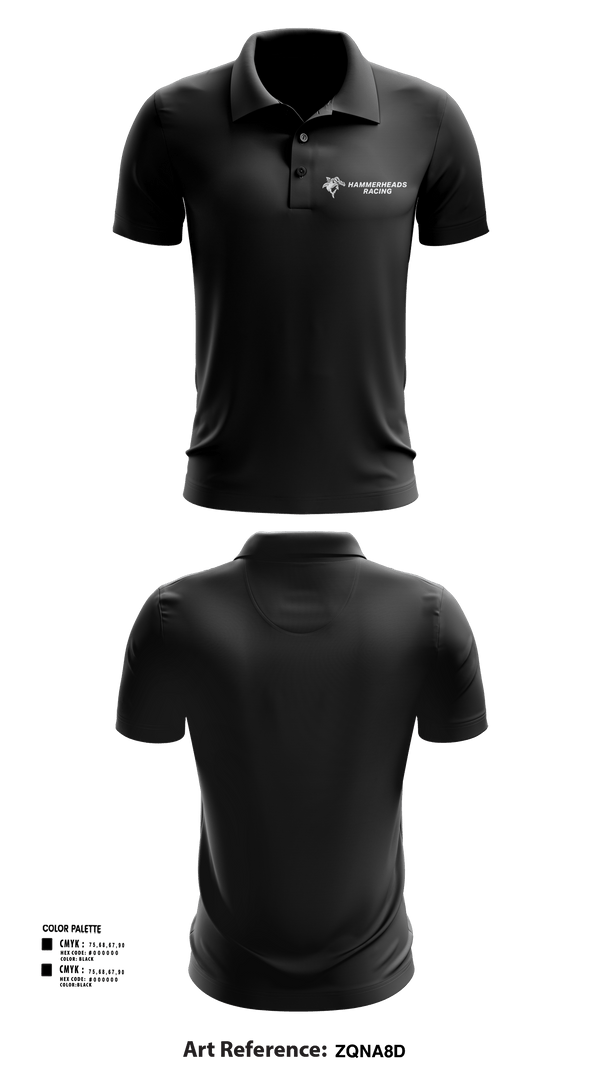 Short Sleeve Performance Polo, Hammerheads Racing, Spirit Store, Teamtime, Team time, sublimation, custom sports apparel, team uniforms, spirit wear, spiritwear, sports uniforms, custom shirts, team store, custom team store, fundraiser sports, apparel fundraiser