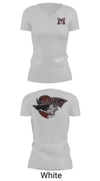 Women's Short Sleeve Vneck Shirt, Mount vernon, Track & Field, Teamtime, Team time, sublimation, custom sports apparel, team uniforms, spirit wear, spiritwear, sports uniforms, custom shirts, team store, custom team store, fundraiser sports, apparel fundraiser