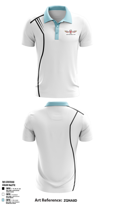 ACE Volleyball Club 23425419 Short Sleeve Performance Polo - 1 (1)