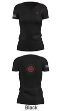 Local 5386 36178250 Women's Short Sleeve V-neck Shirt - 28