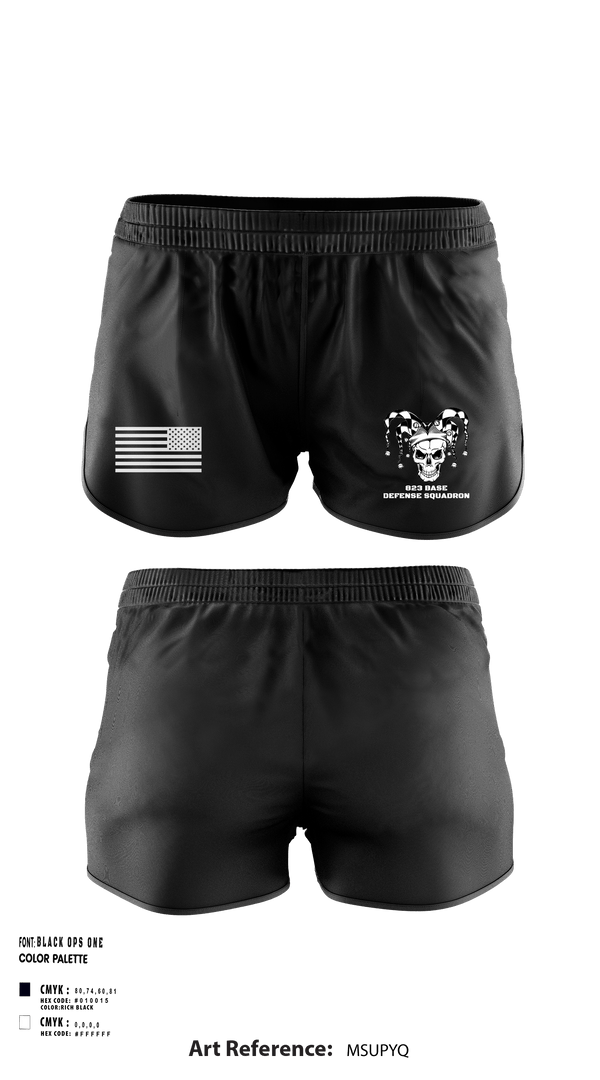 Ranger Panties, 23 FSS823 Base Defense SquadronTask Force Joker, Air Force, Teamtime, Team time, sublimation, custom sports apparel, team uniforms, spirit wear, spiritwear, sports uniforms, custom shirts, team store, custom team store, fundraiser sports, apparel fundraiser