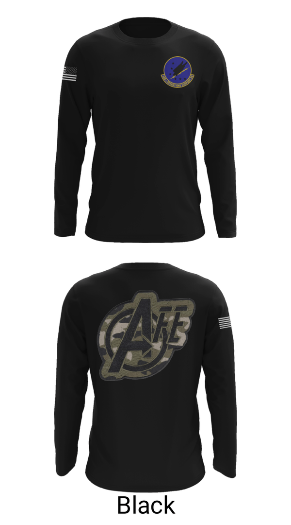 Long Sleeve Performance Shirt, 509 OSS, Air Force, Teamtime, Team time, sublimation, custom sports apparel, team uniforms, spirit wear, spiritwear, sports uniforms, custom shirts, team store, custom team store, fundraiser sports, apparel fundraiser