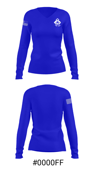 Women's Long Sleeve Vneck Shirt, Carson High School Tennis, Tennis, Teamtime, Team time, sublimation, custom sports apparel, team uniforms, spirit wear, spiritwear, sports uniforms, custom shirts, team store, custom team store, fundraiser sports, apparel fundraiser