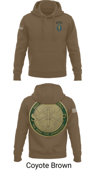 Hoodie, Echo 20th SFG, National Guard, Teamtime, Team time, sublimation, custom sports apparel, team uniforms, spirit wear, spiritwear, sports uniforms, custom shirts, team store, custom team store, fundraiser sports, apparel fundraiser
