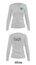 Bark & Bougie LV 23492221 Women's Long Sleeve V-neck Shirt - 16